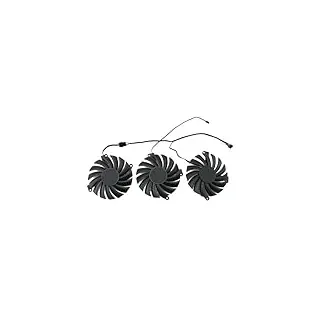 ZHOUQOZ CF-12910S DC 12V 0,35A RTX3080 3070TI GPU-Lüfter für Inno3D RTX 3080 3070 Ti X3 OC Grafikkartenlüfter(3Pcs)