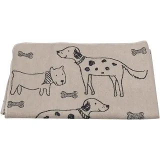 David Fussenegger Hundedecke 'best friend allover' 100 x 140 cm Natur - Beige