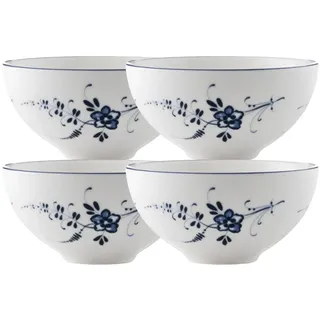 Villeroy & Boch Vieux Luxembourg 4-tlg. Weiß/Blau
