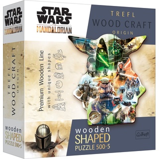 Trefl Holz Puzzle Sonderform 500+5 Star Wars (505 Teile)
