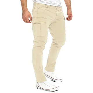 Yazubi Jayden Cargohose Beige 29