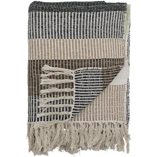 Bloomingville Isnel Kuscheldecke 130 x 160 cm Braun/Beige