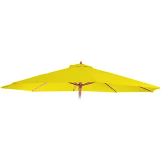 MCW Ersatzbezug für Sonnenschirm Lissabon Polyester Ø 3,5 m Gelb