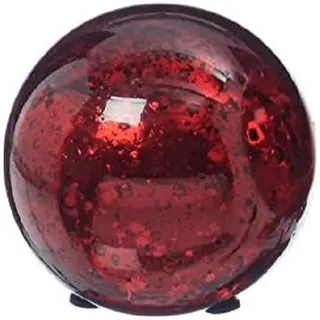 Deko-Kugel Glas rot Ornamente Ø 10 cm Stückpreis