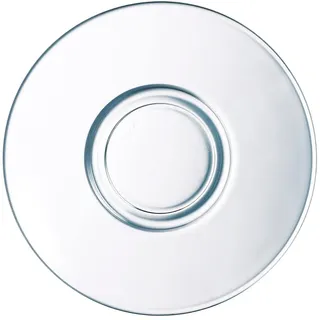 Arcoroc ARC L3697 Voluto Untertasse, Glas, transparent, 6 Stück