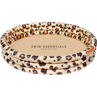 Swim Essentials Pool Beige Leopard 150 cm