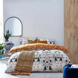 Furn - Botanisch - Bettwäsche-Set "Tiger Fish" RV2512 (Kingsize) (Bunt) - Bunt