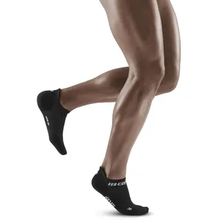 CEP THE RUN NO SHOW LAUFSOCKEN HERREN – extra kurze Laufsocken mit rutschfestem Sitz, Smart Dry Material und passgenauer Form – Kompressionssocken für Training und Wettkampf - M