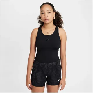 Nike One Dri-FIT Tanktop Mädchen 010 - black/white XL (156-166 cm)