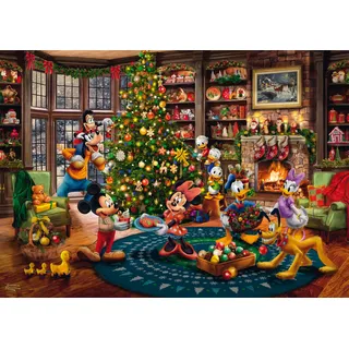 Schmidt Spiele Mickey & Minnie Trimming The Tree 1000 Teile