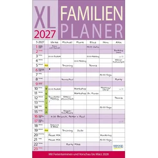 Korsch Verlag XL Familienplaner 2027