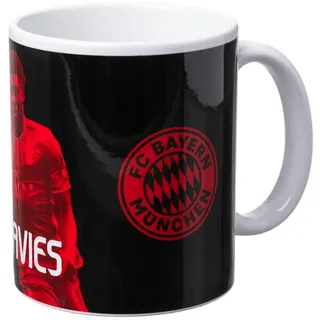 FC Bayern München Tasse - Davies - schwarz Signatur Kaffeetasse, Mug FCB