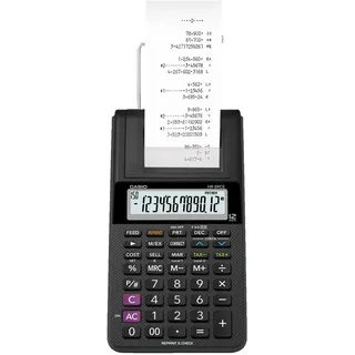 Casio HR-8RCE-BK Druckender Tischrechner