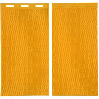 Stück Bienenwachsform, 5,4 Mm Geprägte Wachsplatte, Diy-imkerzubehör, Gelb