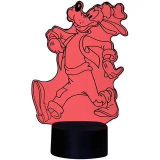 Kinderzimmerlampe 3D LED Mehrfarben Tischlampe Wohnlicht Nachttischlampe Leuchte