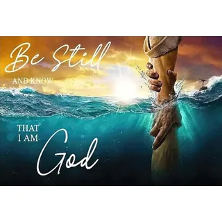 TANYANG Hab Keine Angst Hab Einfach Glauben Poster Ballen Hand Für Jesus Liebhaber Christlicher Gott Wandkunst Bild Leinwand Malerei Wohnkultur 30X40Cm Kein Rahmen