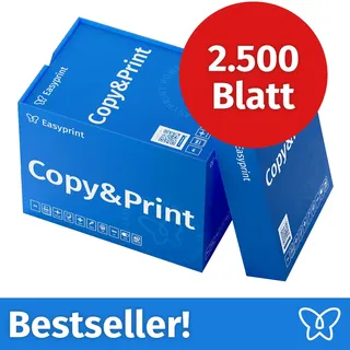 easyprint Kopierpapier A4 80 g/m2 5 x 500 Blatt