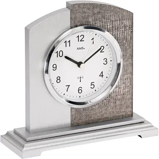 AMS Funktischuhr modern Holzgehäuse, - AMS Modell: 5144
