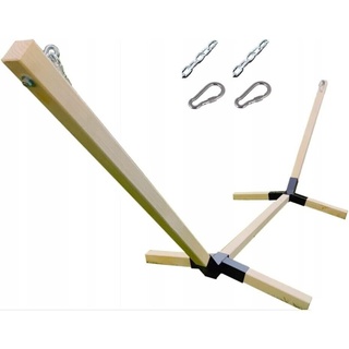 Hängemattengestell Gartenzubehör, Komfort, 200 kg 1 oder 2 Personen, 65x65 mm