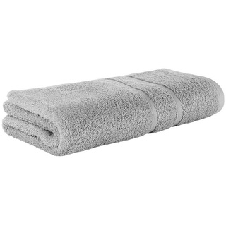 StickandShine Handtuch Handtücher Badetücher Saunatücher Duschtücher Gästehandtücher in Hellgrau zur Wahl 100% Baumwolle 500 GSM 100 x 150 cm Badetuch