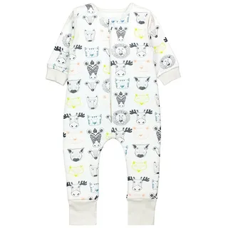 TupTam Baby Schlafsack Tierköpfe Zeichnung 2.5 TOG 92/98