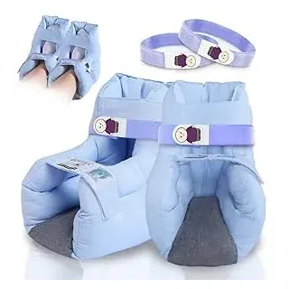EZ Assistive Fersenschutz Dekubitus, Anti-dekubitus Kissen Fersenschutz,Fersenschützer für Druckgeschwüre zum Heilschutz