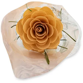 sagl.tirol Handgefertigte Zirben Holzrose, Valentinstag Deko-Rose, Ewige Blume, Geschenk für besondere Anlässe