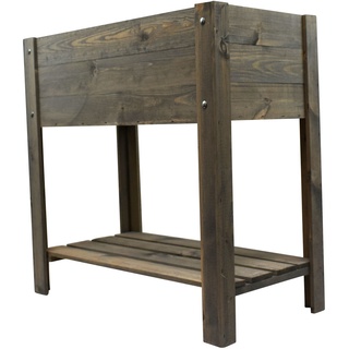 Esschert Design Balkonhochbeet Easy 80 x 40 x 78 cm anthrazit