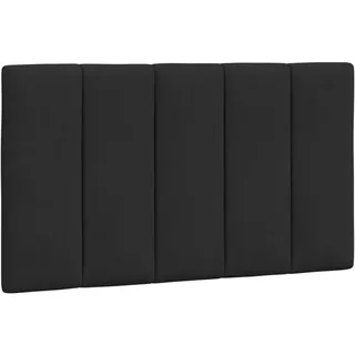 vidaXL Kopfteil-Kissen \"Hanko\" Schwarz 90 cm Samt