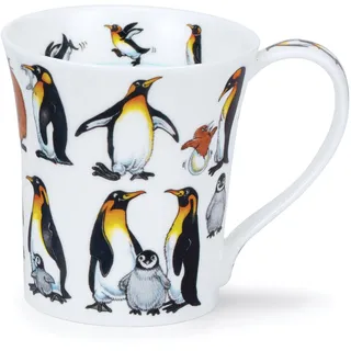 DUNOON Jura Tiere Fine Bone China Tasse – Made in England - pinguin