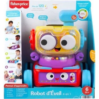Fisher-Price - Jo the Robot 4 in 1 - Early Learning Toy - Ab 6 Monaten