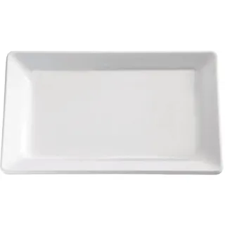 APS 83401 GN 1/1 Tablett PURE, 53 x 32,5 cm, Höhe 3 cm, Melamin, weiß