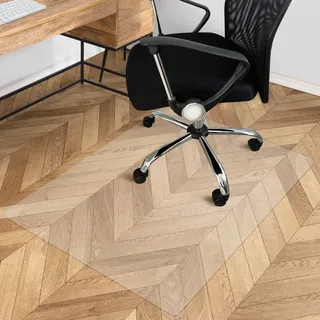 Bodenschutzmatten Für Hartböden Polycarbonat Zuschnitt transparent rechteckigx250 cm - Transparent