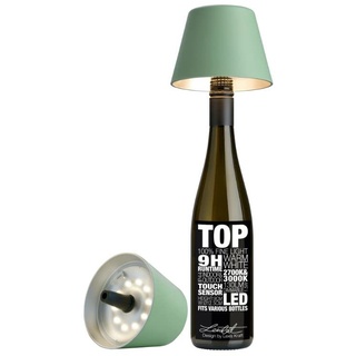 sompex - Wiederaufladbare RGBW Flaschenlampe, olivgrün, TOP 2.0
