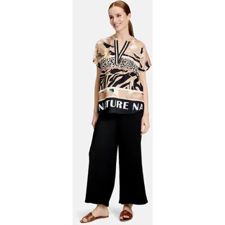Betty Barclay Longbluse Beige/Schwarz 36