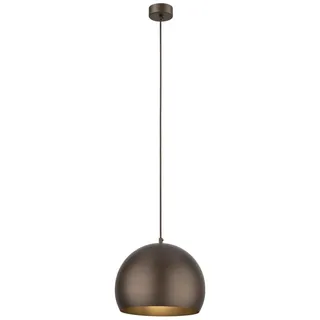 Licht-Erlebnisse Adam 1-flg. Ø 27 cm kugelförmig braun