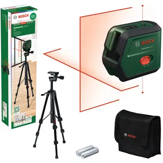 Bosch UniversalLevel 2 Set Kreuzlinienlaser Reichweite 12,0 m
