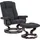 MCombo Relaxsessel 9019 Mikrofaser 69 x 100 x 75 Dunkelgrau mit