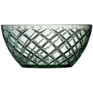 Lyngby Glas Salatschüssel Sorrento in grün
