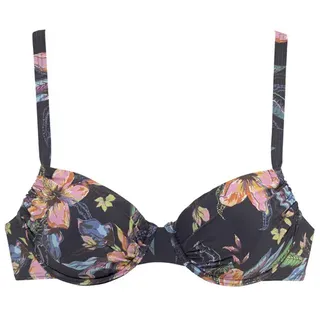 LASCANA Bügel-Bikini-Top Malia Grau 38 Cup F