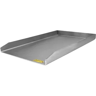 babossa Plancha 30 x 48 cm Edelstahl Lila/ Silber/ Weiß