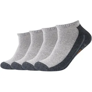 CAMANO Sportsneakersocken 4er Pack Grau 43-46