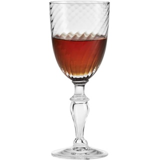Holmegaard Dessertweinglas 10 cl Regina aus mundgeblasenem Glas, klar