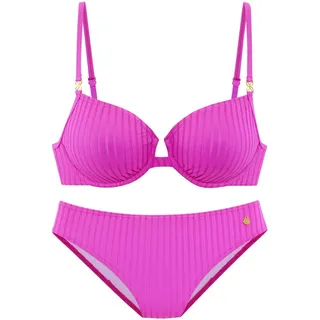 LASCANA Bügel-Bikini Damen Pink 36 Cup E