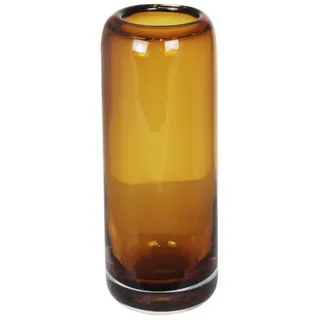 Kaheku Dekovase Kaheku Vase Opino, Amber, Ø 14 cm, 32 cm hoch, 1150004763