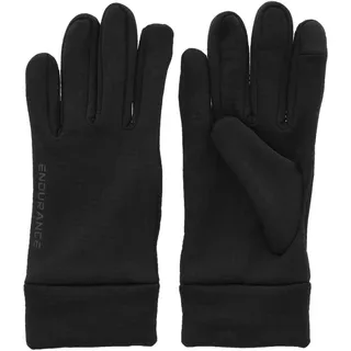 Endurance Nevier Laufhandschuhe Schwarz XL