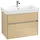 Waschbeckenunterschrank 76 x 55 cm Nordic Oak