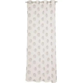 Esprit Culo Vorhang Ösen 140 x 250 cm white/black