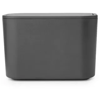 Brabantia Abfalleimer Mindset, Grau, Kunststoff, 15x9.9x8.6 cm, Küchen, Küchenausstattung, Mülleimer