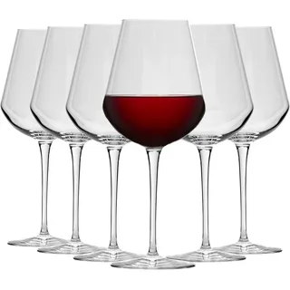 Bormiolo Rocco Rotweinglas Weinglas Rotweinkelch InAlto UNO Large 560ml Kristallglas, 6-tlg., Glas